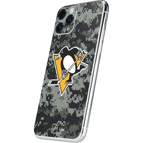 NHL Pittsburgh Penguins Camo iPhone 11 Pro Skin